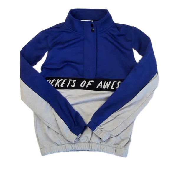 Rockets Of Awesome Other - Rockets Of Awesome Girls Purple | Gray Athletic Top size: 10 Years